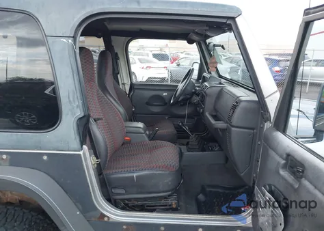 2000 Jeep Wrangler Sport из США, поврежденный, VIN 1J4FA49S8YP712403